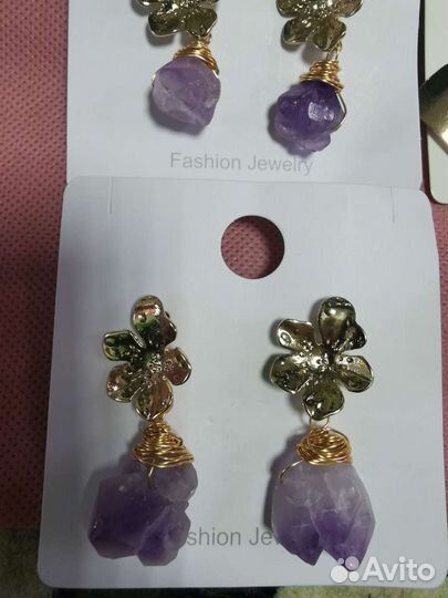 Серьги новые