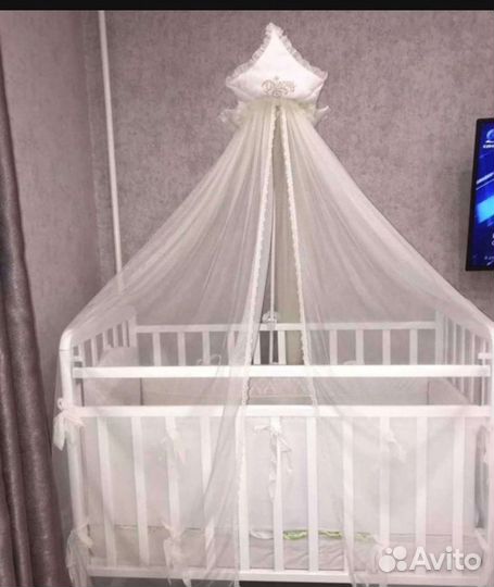 Детская кроватка маятник для Вашей Принцессы