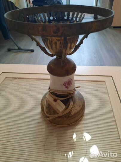 Лампа настольная винтаж