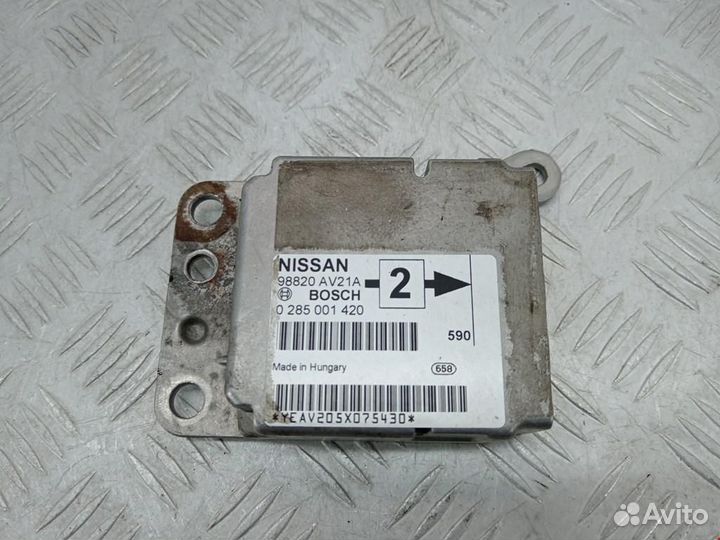 Блок AirBag Nissan Primera P12 2005 0285001420