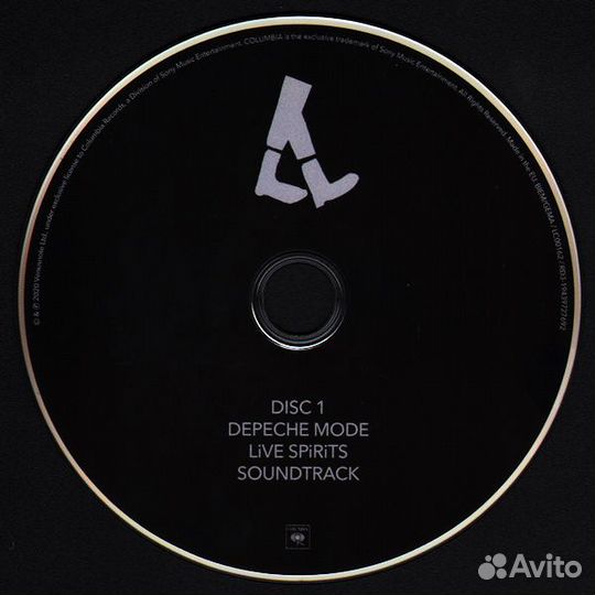 CD Depeche Mode - LiVE spirits soundtrack