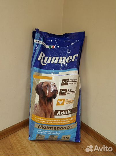 Корм для собак Runner Adult Maintenance