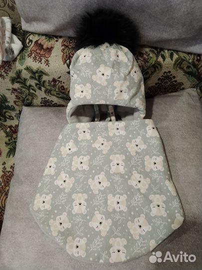 Шапка+манишка