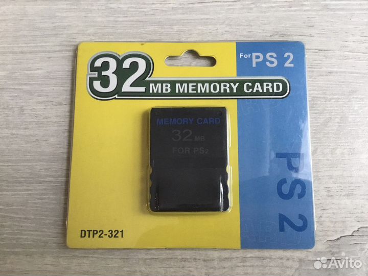 Карта памяти PS2 32 мб