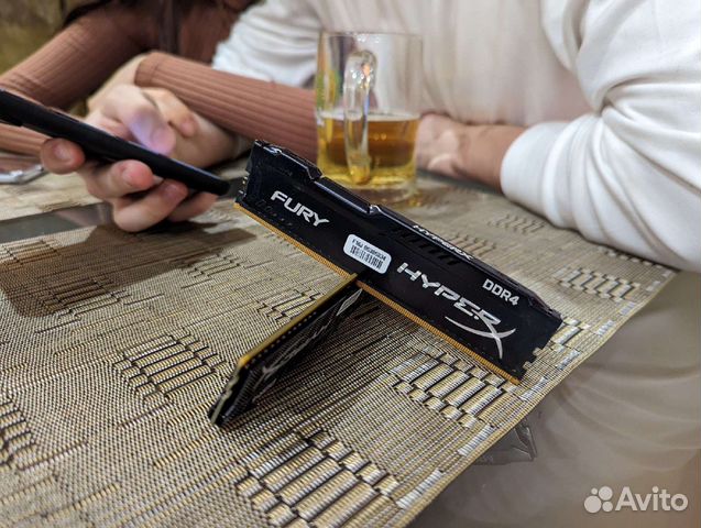 Оперативная память Kingston HyperX ddr4 2x4gb 2666