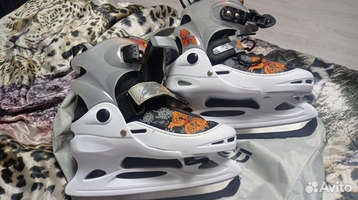 Коньки раздвижные 30 33