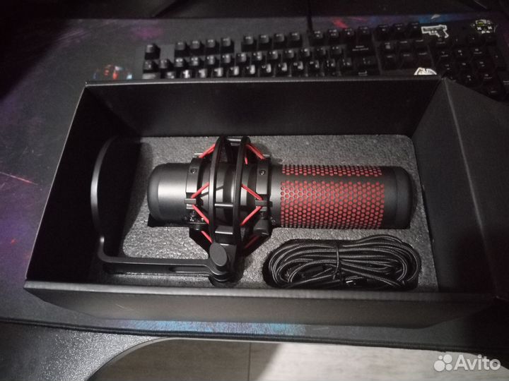 Микрофон hyperx quadcast