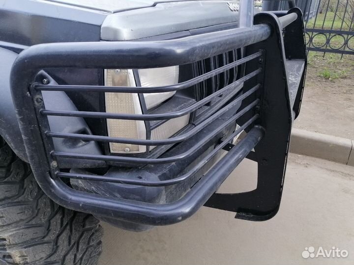 Кенгурятник на jeep cherokee