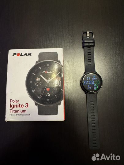 Polar ignite 3 titanium