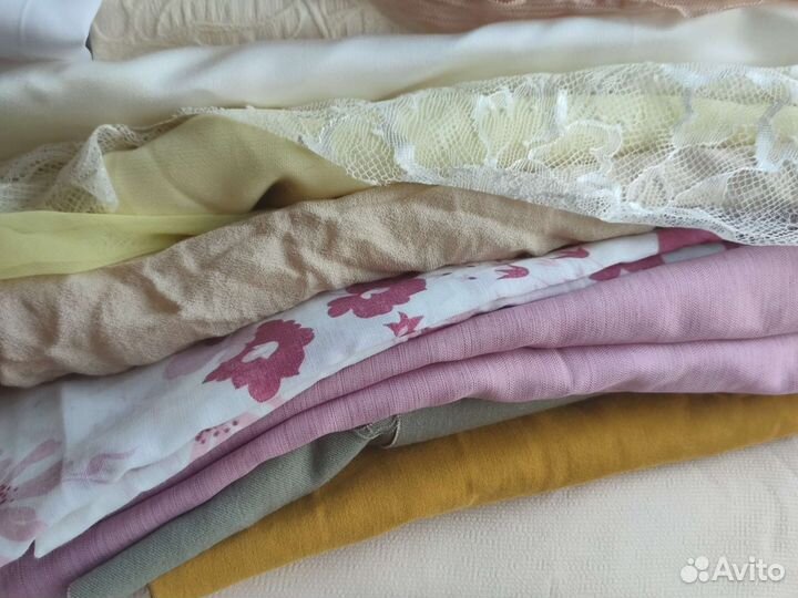 Отрезы ткани пакетом