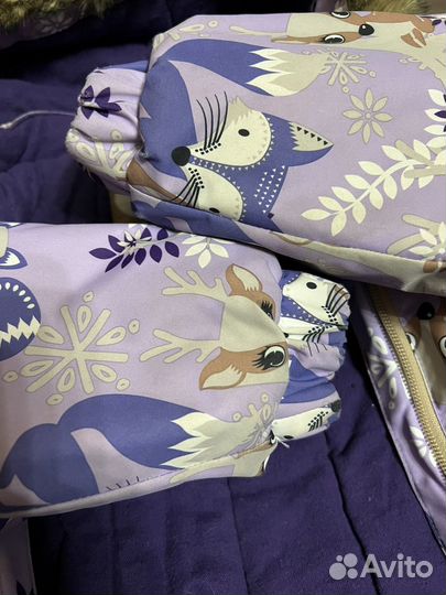 Комбинезон зимний для девочки