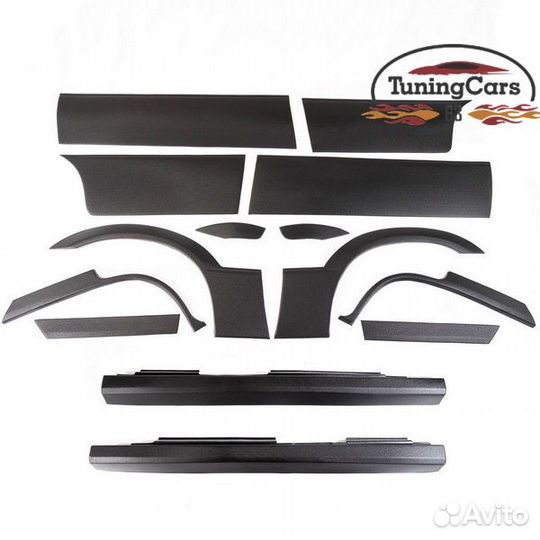 Обвес пластиковый Кросс - Дэу Нексия