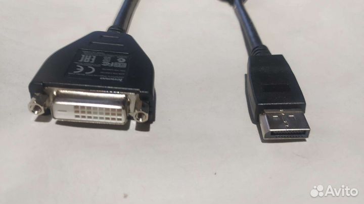 Переходник DisplayPort - DVI (Lenovo 43N9160) 0.2