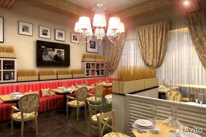 Шторы тюль для кафе и ресторанов