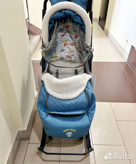 Санки коляска ника 7 3