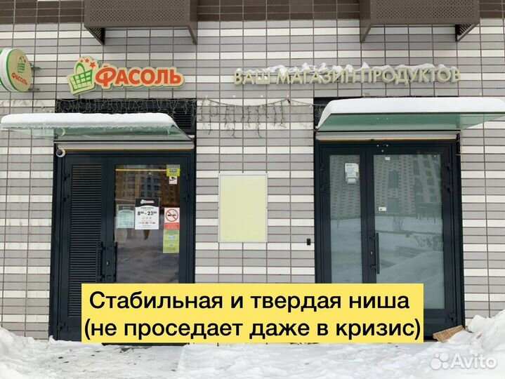 Действующий магазин продуктов 