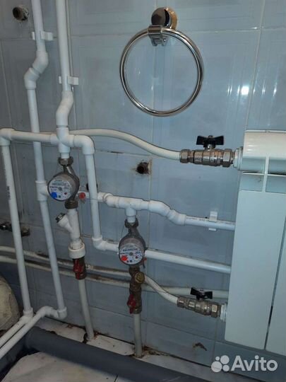 Счетчики воды замена установка поверка пломбировка