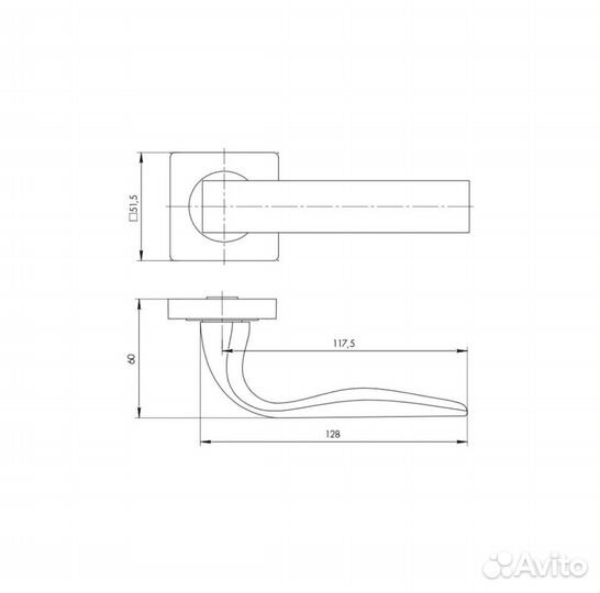 Ручка дверная