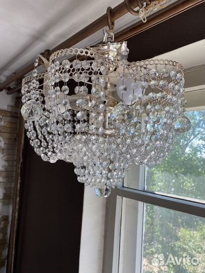 Люстра хрустальная