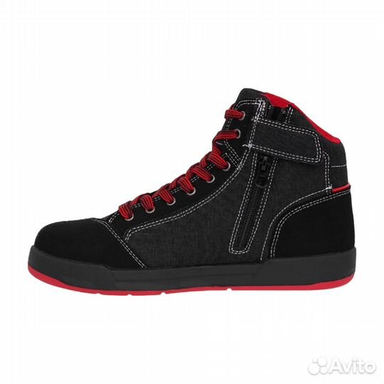 Мотокеды MadBull Sneakers Black Neon Red