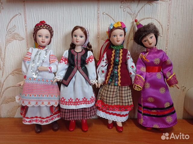 Куклы в народных костюмах, выпуски 4, 8, 21