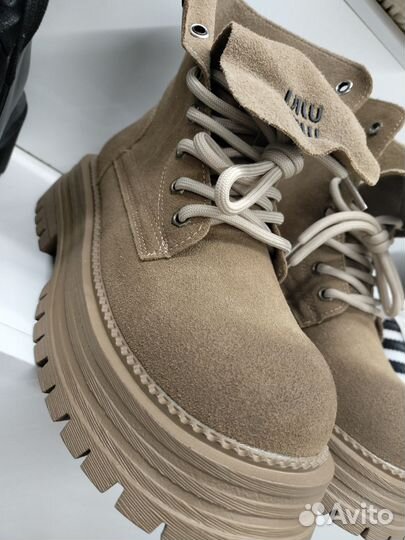 Ботинки miu miu