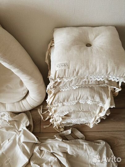 Бортики в кроватку sonia kids, кокон