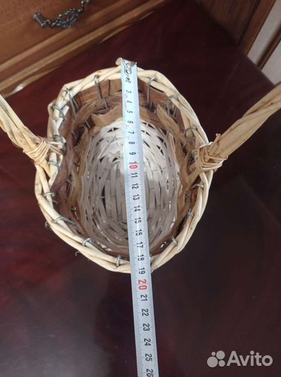 Корзина плетеная