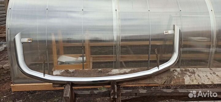 Защита заднего бампера mitsubishi pajero sport 3