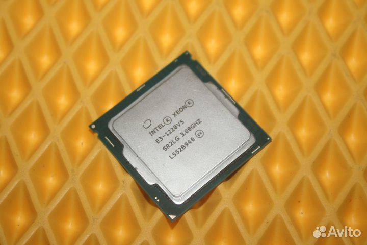 Процессор Intel Xeon E3-1220 V5 LGA 1151