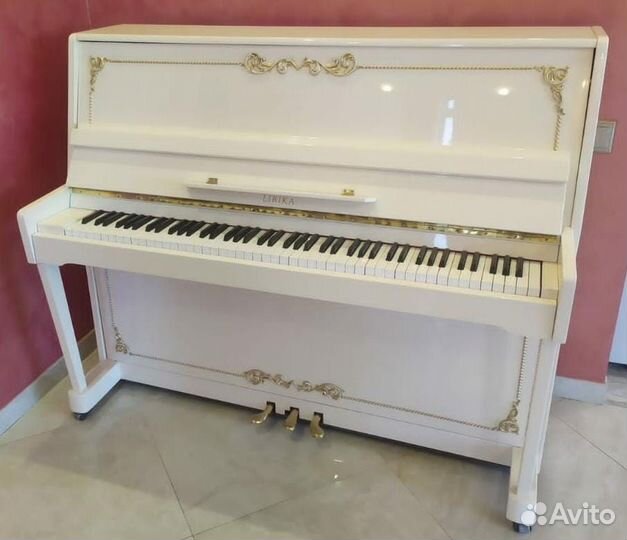 Пианино Lirika белое