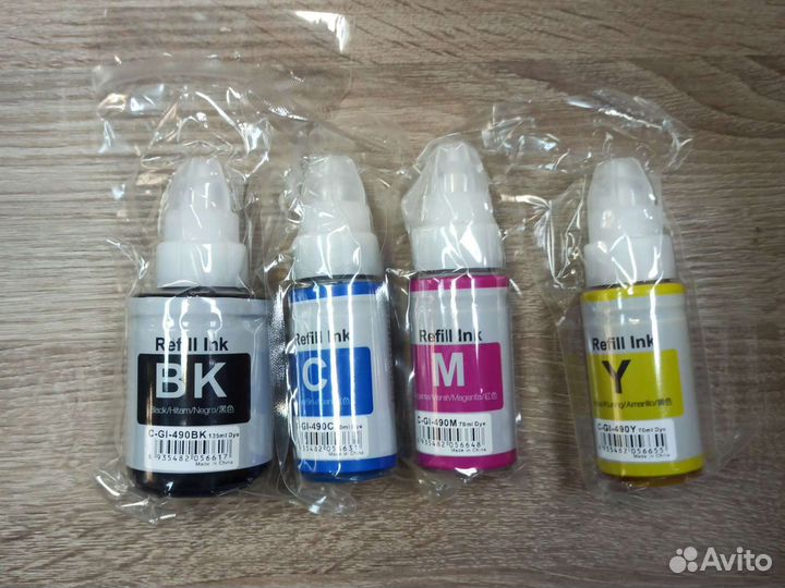 Чернила для canon gi 490