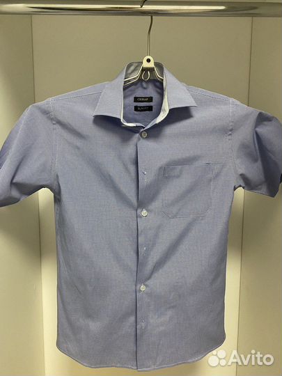 Школьные рубашки на мальчика 10-12 лет