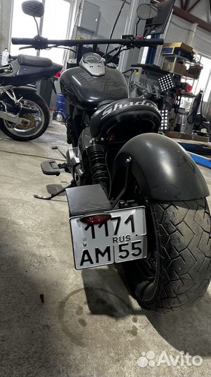 Honda Shadow black fantom