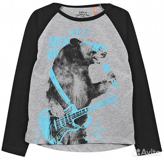 Новый, детский лонгслив Sela, 146 см