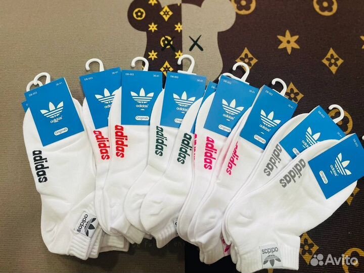 Носки белые женские Adidas