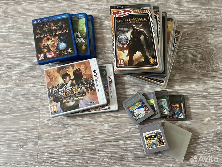 Игры для Nintendo Game Boy,3DS,PSP,PS Vita