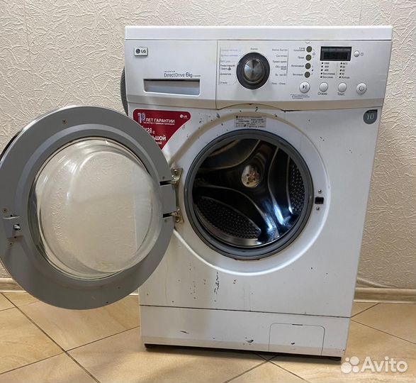 Стиральная машина бу lg 6 кг