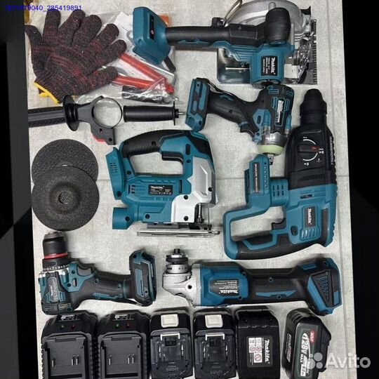 Набор Макита 6в1 С лобзиком (Арт.76059)