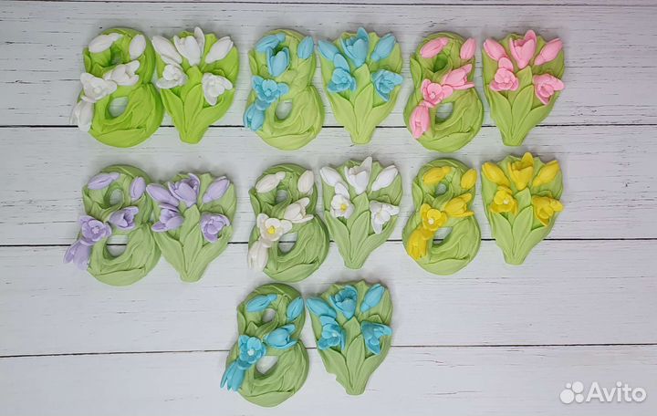 Мыло ручной работы на 8 марта, наборы, бомбочки