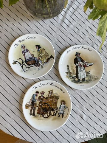 Настенная винтажная тарелка wedgwood