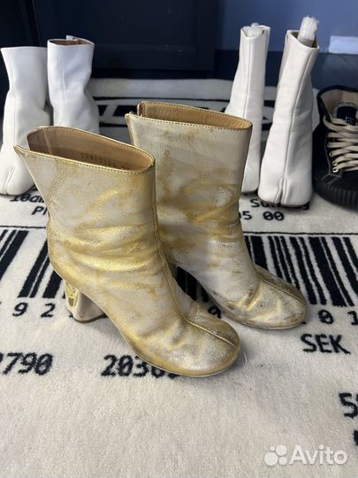 Maison Margiela Golden Deconstructed Boots Туфли