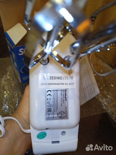 Миксер Scarlett SC-HM40S03 Новый