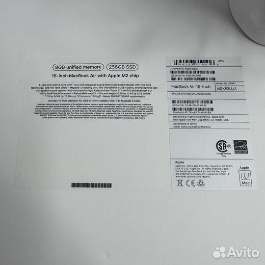 Новый MacBook Air m2 15