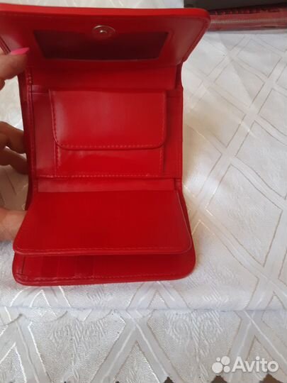 Кошелек женский новый натураль кожа скат Таиланд