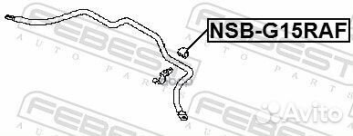 Втулка переднего стабилизатора D24.5 nissan almera