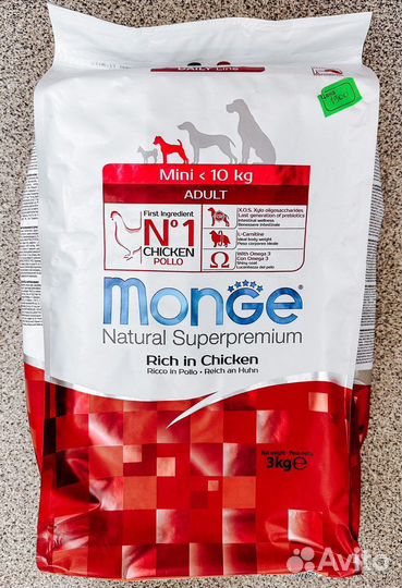 Monge, Farmina, Royal Canin, Sirius, Мнямс