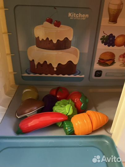 Детская игровая кухня со светом и звуком