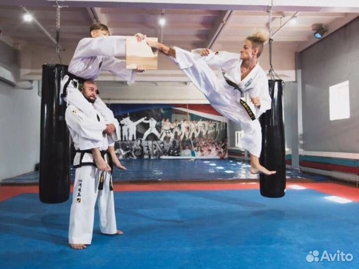 Тренировки по тхэквондо