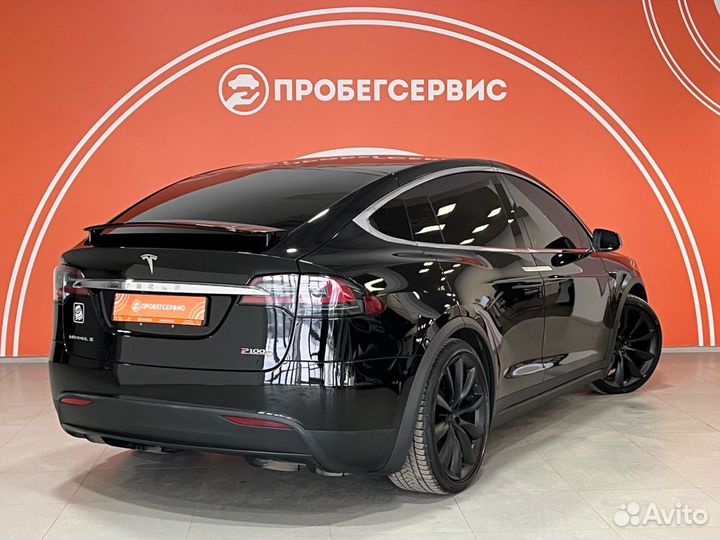 Tesla Model X 772 л.с. AT, 2018, 60 865 км